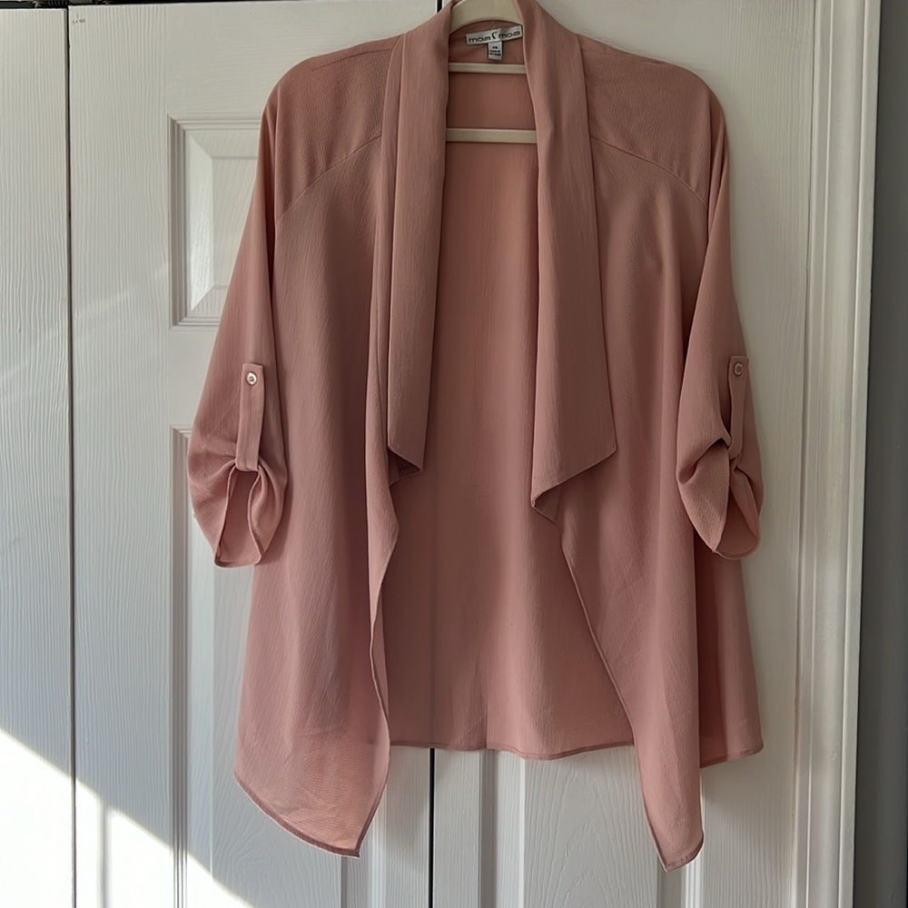 Moa Moa lightweight open front jacket